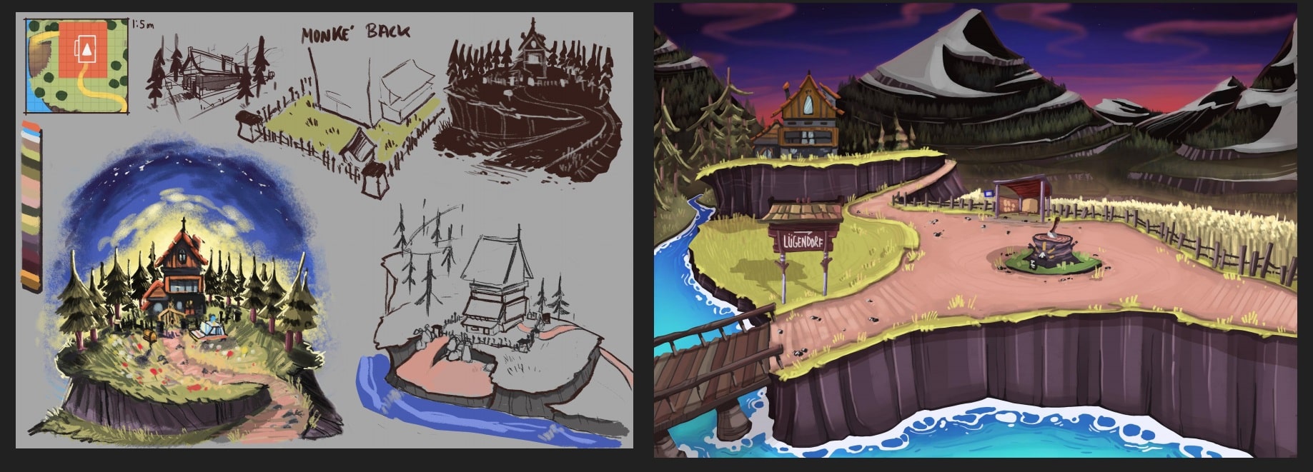 ‘Summer winds’ videojuego walking simulator desarrollado como proyecto de estudios por el alumnado de Diseño de Videojuego