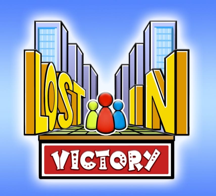 LOST IN VICTORY LOGO
