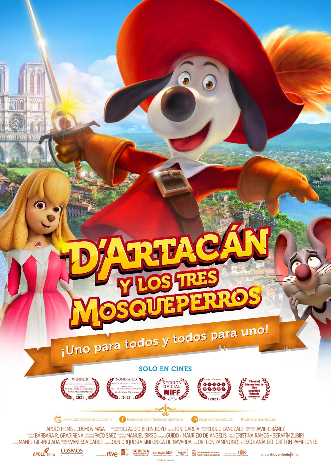 El alumnado de Creanavarra descubre ‘D’Artacan y los tres mosqueperros’ de la mano de su director Toni García
