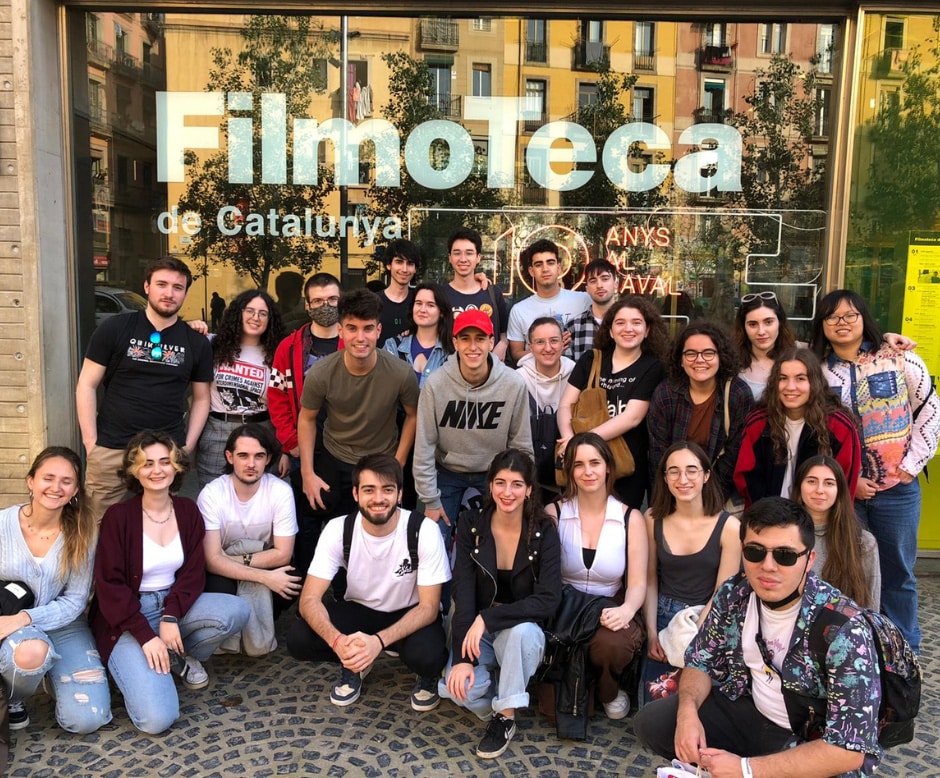 Viaje fin de curso del alumnado de Animación y VFX a Barcelona