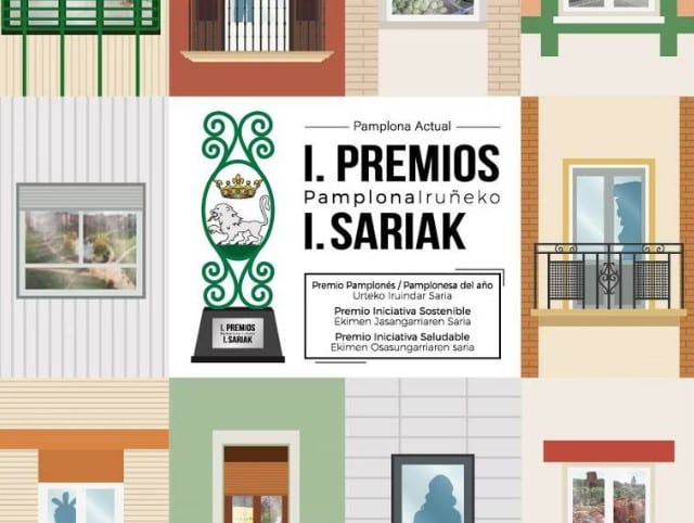 Creanavarra colabora con los ‘Premios Pamplona’ que premia a la persona más destacada de la capital navarra.