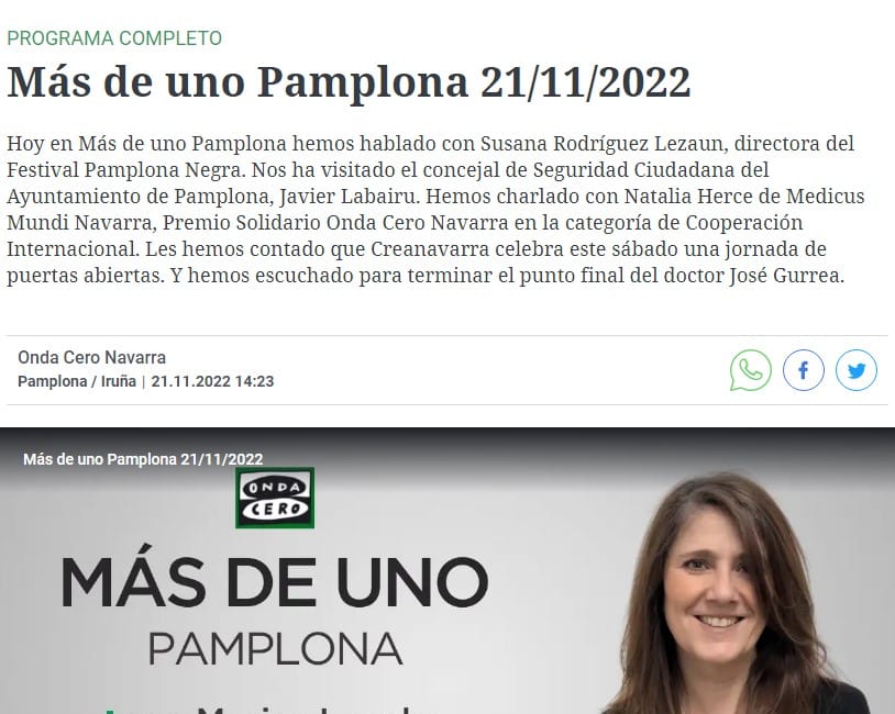 Creanavarra vuelve abrir a mostrar lo mejor del Diseño en su Jornada de Puertas Abiertas.