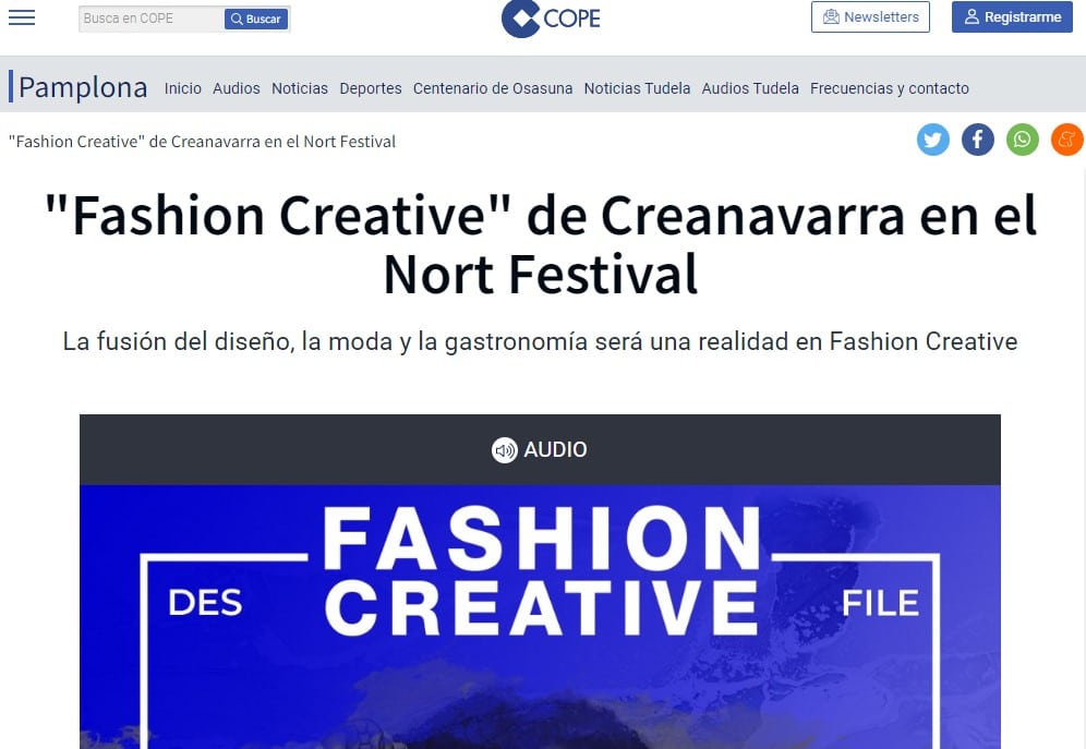 “Fashion Creative” de Creanavarra en el Nort Festival