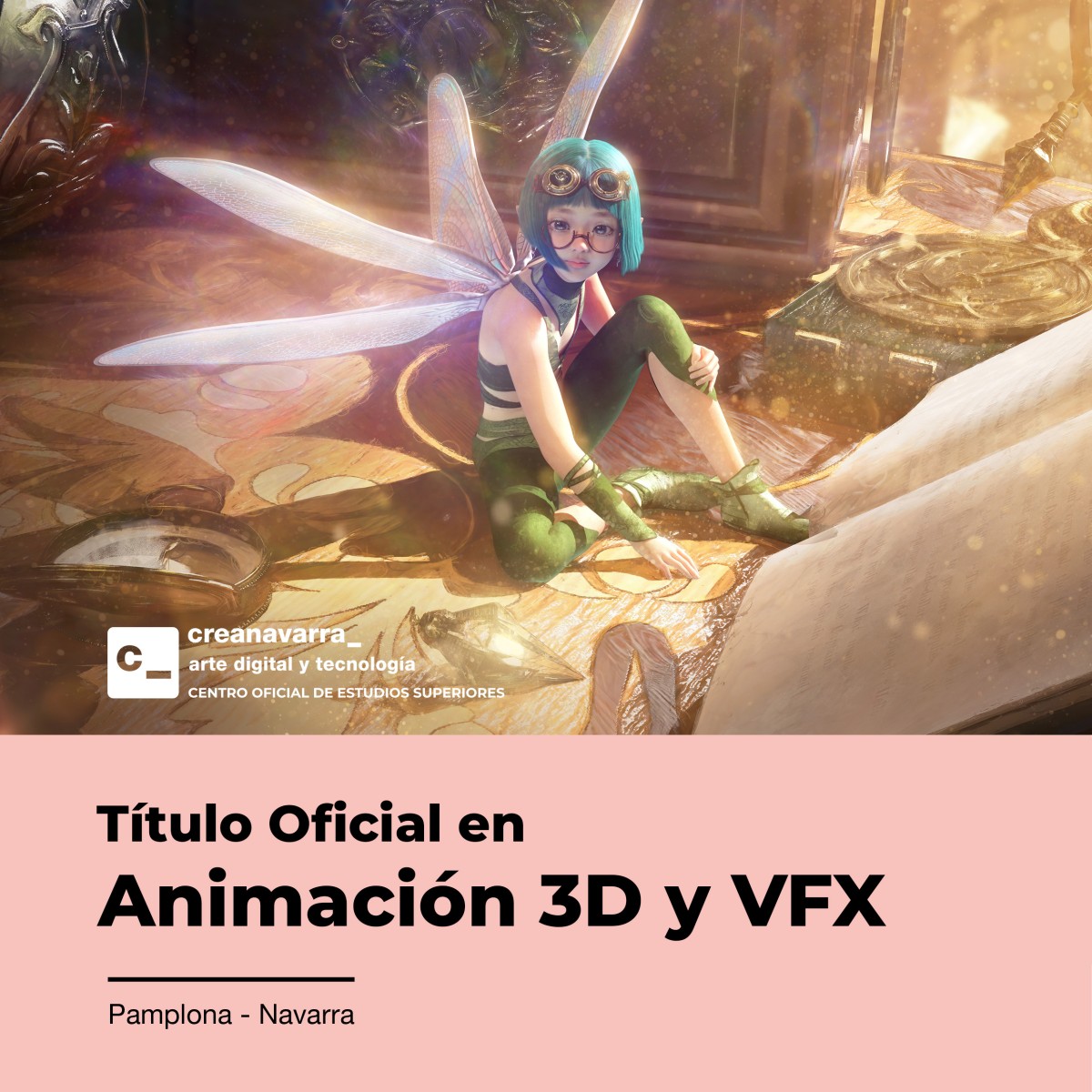 Título Oficial en Animación 3D y VFX
