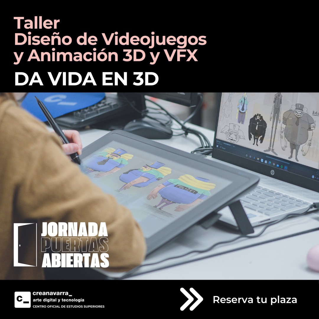 Taller Diseño de Videojuegos y Animación 3D y VFX