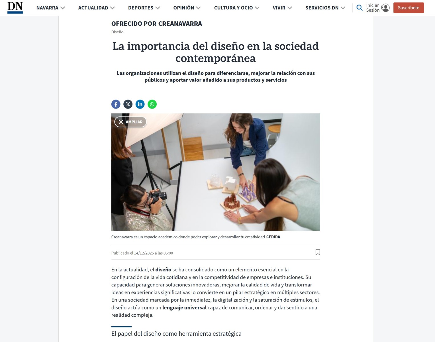 La importancia del diseño en la sociedad contemporánea